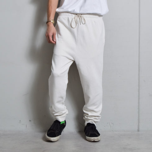 【DOUBLESTEAL】ピグメント裏毛スウェットパンツ