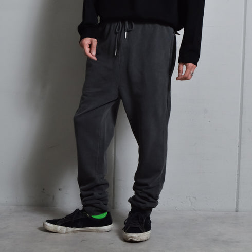 【DOUBLESTEAL】ピグメント裏毛スウェットパンツ