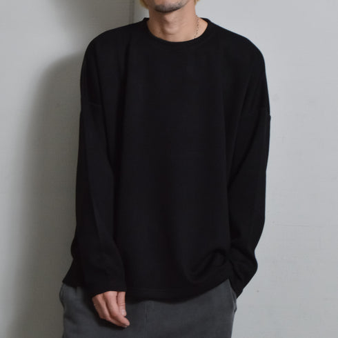 【DOUBLESTEAL】スリット入りポンチロンT