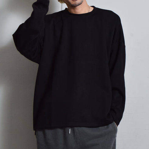 【DOUBLESTEAL】スリット入りポンチロンT