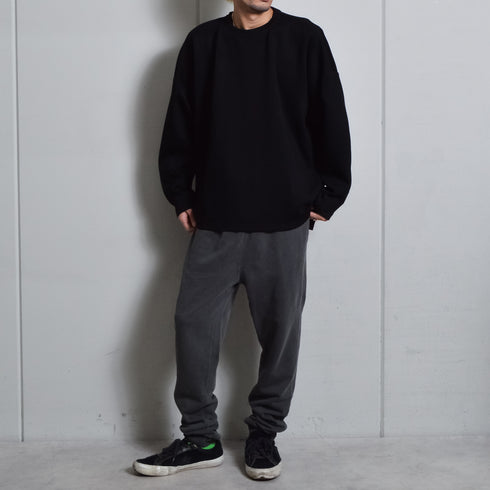 【DOUBLESTEAL】スリット入りポンチロンT