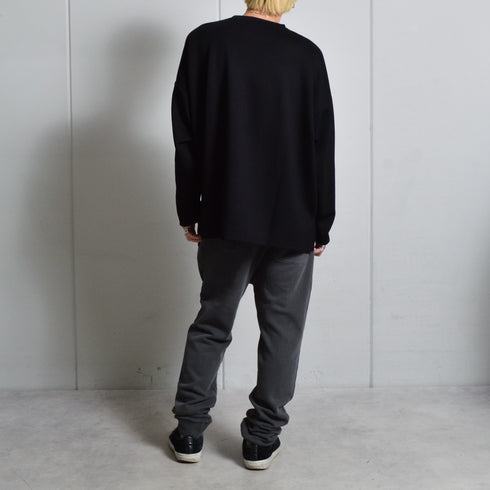 【DOUBLESTEAL】スリット入りポンチロンT