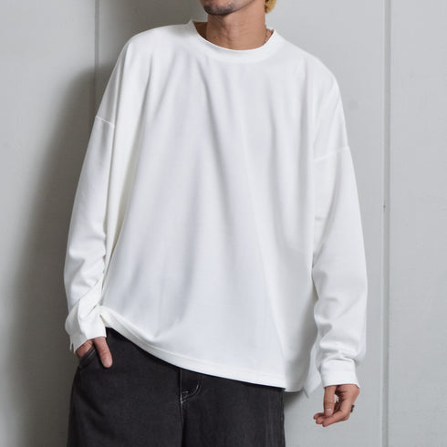 【DOUBLESTEAL】スリット入りポンチロンT