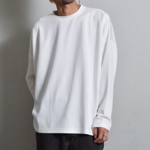 【DOUBLESTEAL】スリット入りポンチロンT