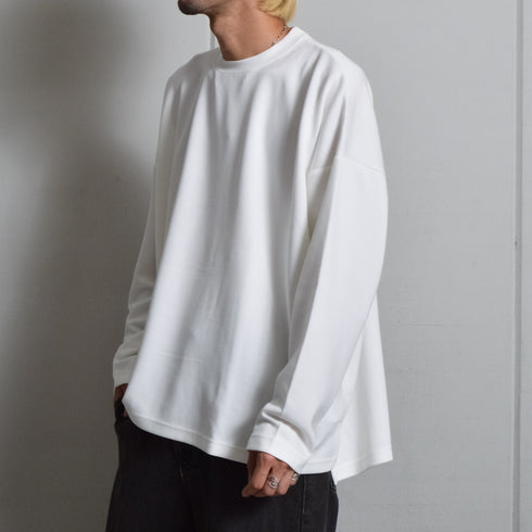 【DOUBLESTEAL】スリット入りポンチロンT