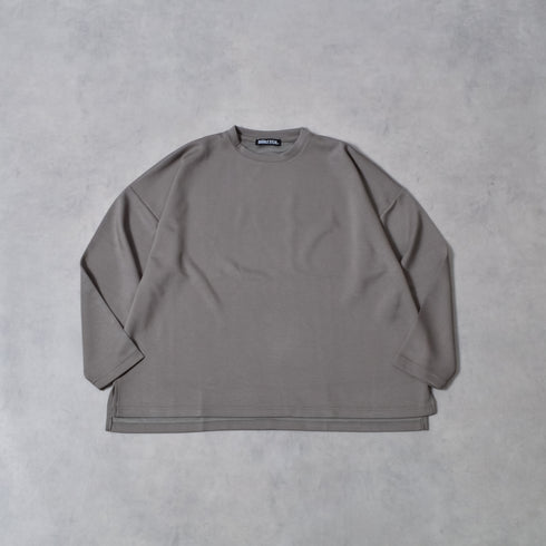 【DOUBLESTEAL】スリット入りポンチロンT