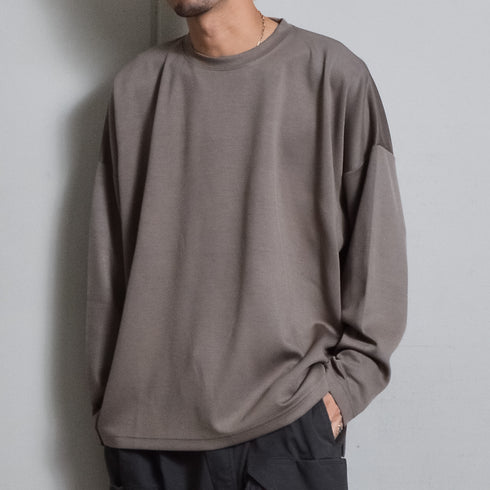 【DOUBLESTEAL】スリット入りポンチロンT