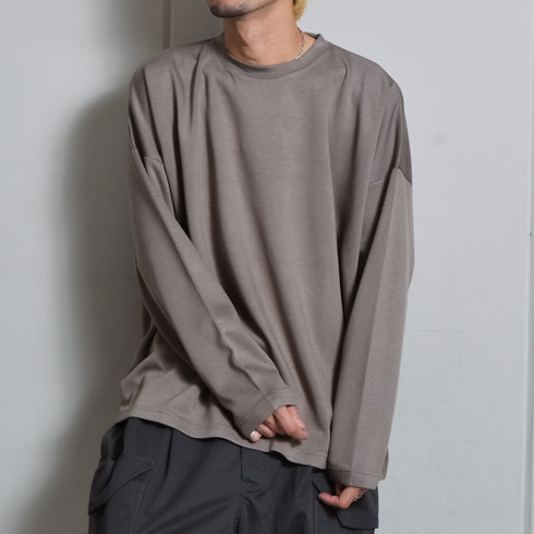 【DOUBLESTEAL】スリット入りポンチロンT