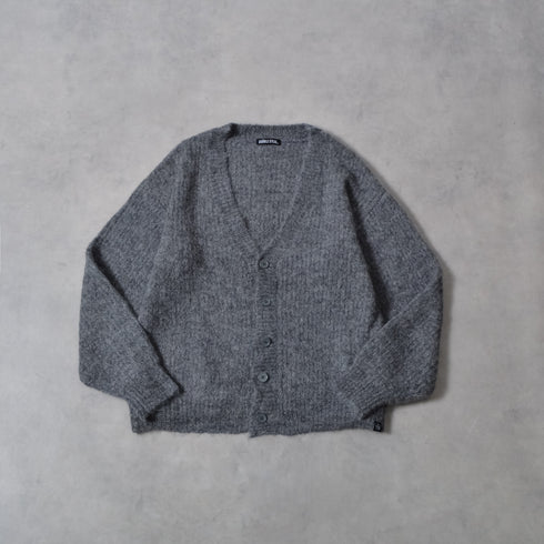 【DOUBLESTEAL】Vネックシャギーカーディガン