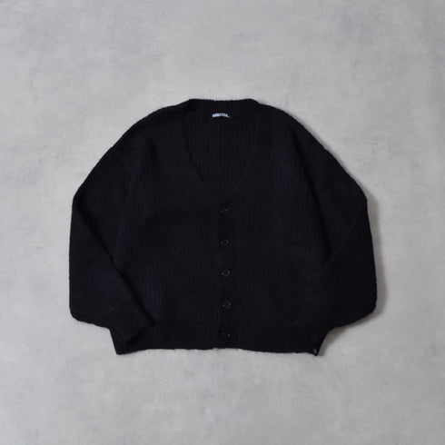 【DOUBLESTEAL】Vネックシャギーカーディガン