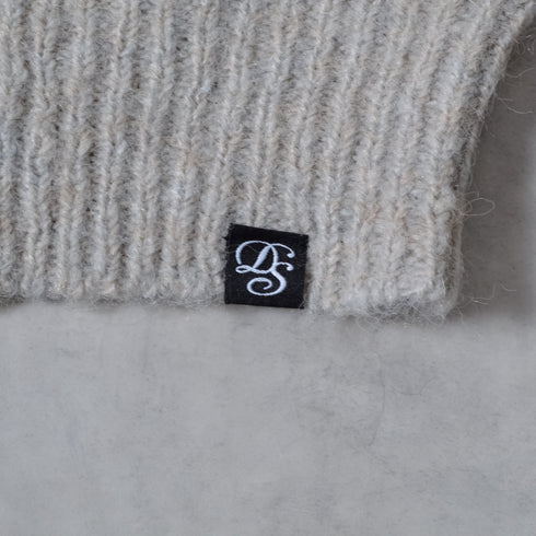 【DOUBLESTEAL】Vネックシャギーカーディガン