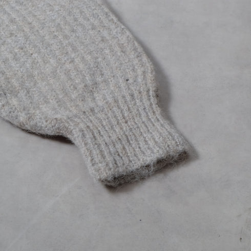 【DOUBLESTEAL】Vネックシャギーカーディガン