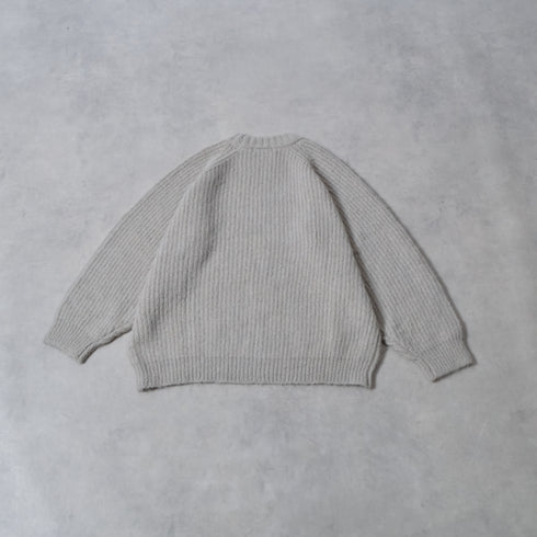 【DOUBLESTEAL】ラグランシャギーニット