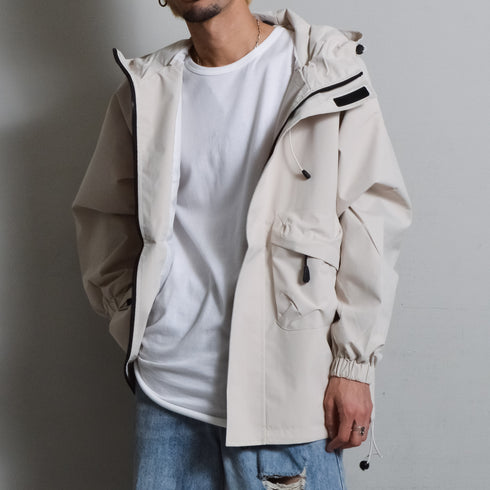 【DOUBLESTEAL】ラグランマウンテンパーカー