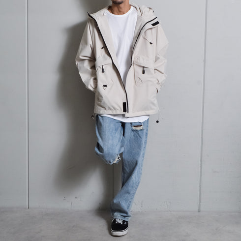 【DOUBLESTEAL】ラグランマウンテンパーカー