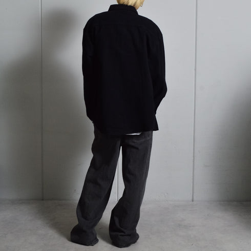 【DOUBLESTEAL】オーバーサイズデニムシャツ