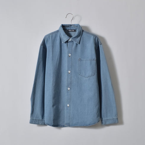 【DOUBLESTEAL】オーバーサイズデニムシャツ