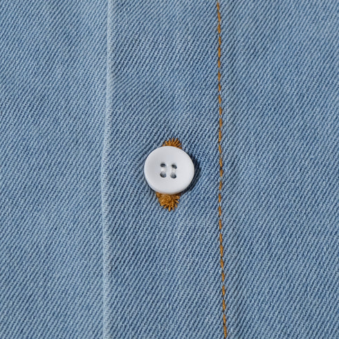 【DOUBLESTEAL】オーバーサイズデニムシャツ