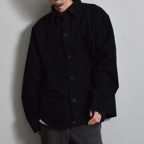 【DOUBLESTEAL】オーバーサイズデニムシャツ