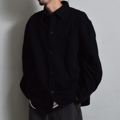 【DOUBLESTEAL】オーバーサイズデニムシャツ