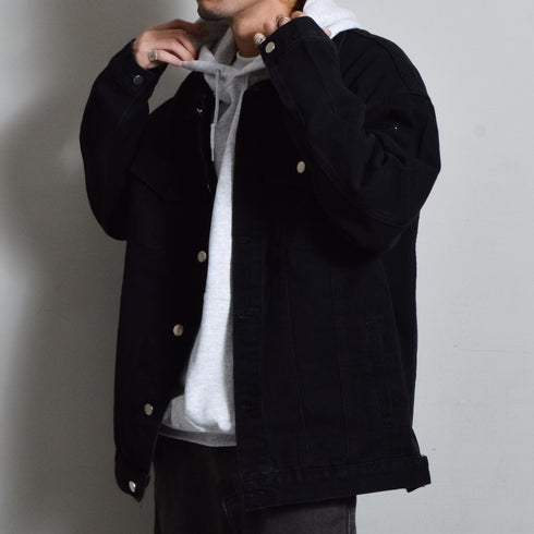 【DOUBLESTEAL】ルーズデニムジャケット