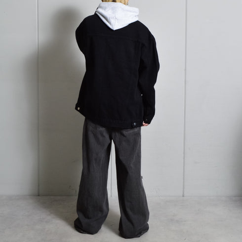 【DOUBLESTEAL】ルーズデニムジャケット