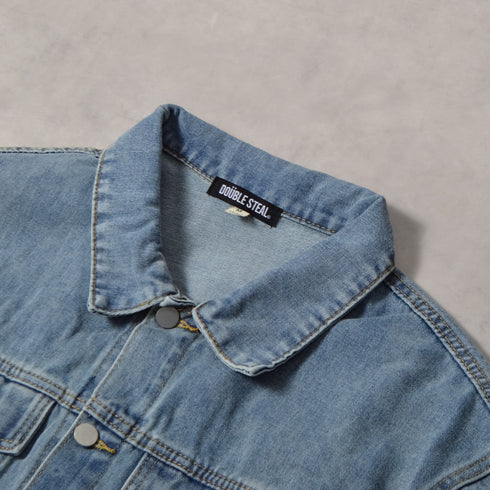 【DOUBLESTEAL】ルーズデニムジャケット