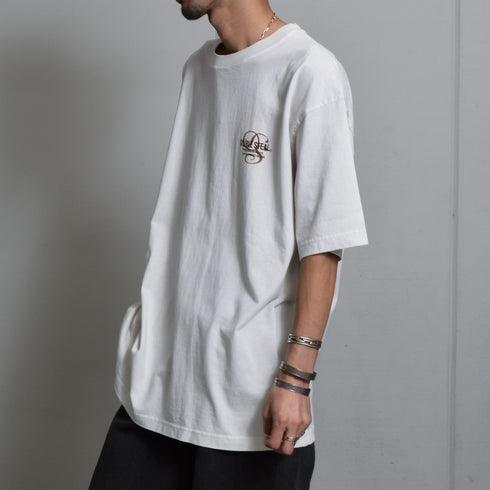 【DOUBLESTEAL】ピグメントアソートロゴ半袖Tシャツ