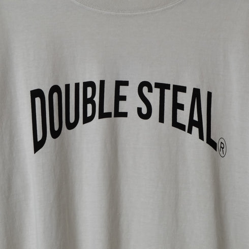 【DOUBLESTEAL】ピグメントアソートロゴ半袖Tシャツ