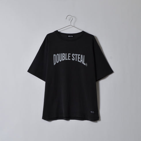 【DOUBLESTEAL】ピグメントアソートロゴ半袖Tシャツ