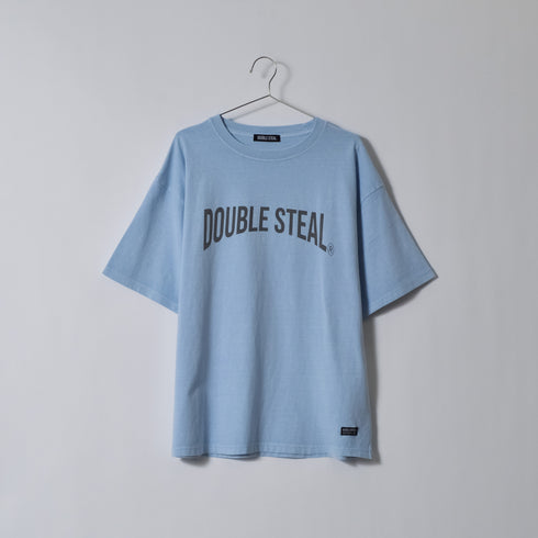 【DOUBLESTEAL】ピグメントアソートロゴ半袖Tシャツ