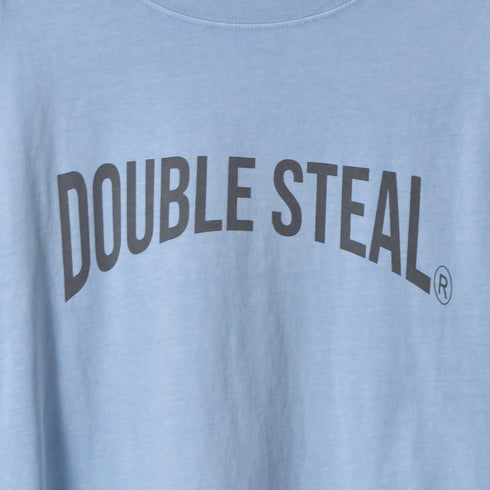 【DOUBLESTEAL】ピグメントアソートロゴ半袖Tシャツ
