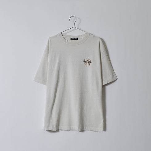 【DOUBLESTEAL】ピグメントアソートロゴ半袖Tシャツ