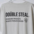 【DOUBLESTEAL】ピグメントアソートロゴ半袖Tシャツ