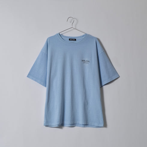【DOUBLESTEAL】ピグメントアソートロゴ半袖Tシャツ