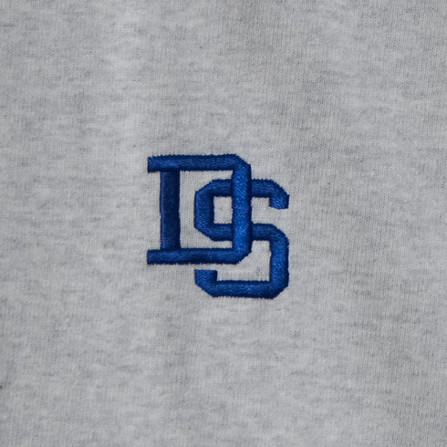 【DOUBLESTEAL】ヘビーオンスワンポイントロゴ刺繡半袖Tシャツ