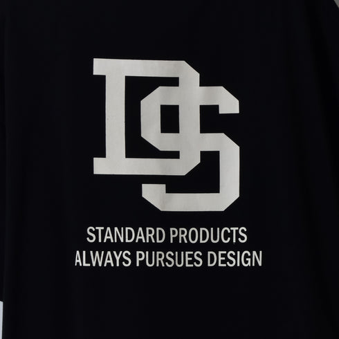 【DOUBLESTEAL】接触冷感・UVカット USAコットンビックサイズロゴプリント半袖Tシャツ