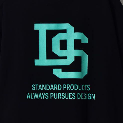 【DOUBLESTEAL】接触冷感・UVカット USAコットンビックサイズロゴプリント半袖Tシャツ