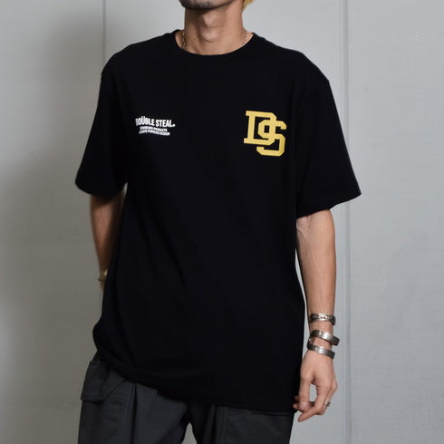 【DOUBLESTEAL】コーデュラ ロゴプリント半袖Tシャツ