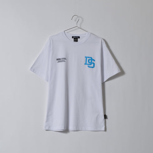 【DOUBLESTEAL】コーデュラ ロゴプリント半袖Tシャツ