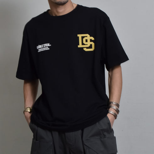 【DOUBLESTEAL】コーデュラ ロゴプリント半袖Tシャツ
