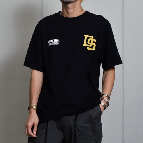 【DOUBLESTEAL】コーデュラ ロゴプリント半袖Tシャツ