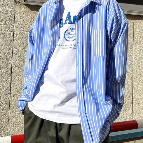 【MODISH GAZE】ブロードビッグレギュラーシャツ