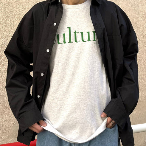 【MODISH GAZE】ブロードビッグレギュラーシャツ