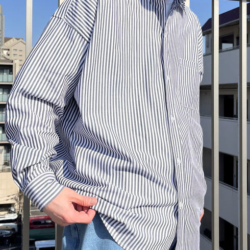 【MODISH GAZE】ブロードビッグレギュラーシャツ