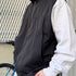 【MODISH GAZE】スタンドネック フルジップベスト