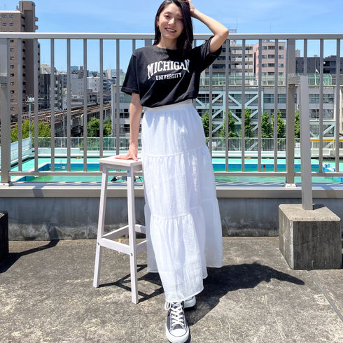 【spiritoso】MICHIGAN カレッジTシャツ