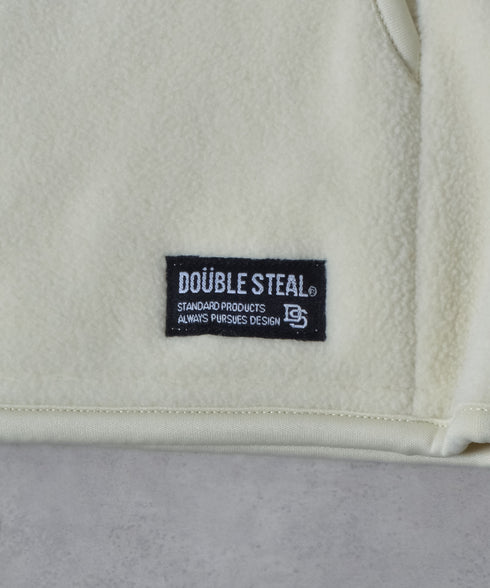 【DOUBLESTEAL】ネーム付きフリースフルジップスタンドジャケット