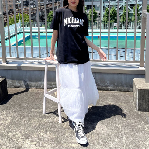 【spiritoso】MICHIGAN カレッジTシャツ