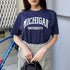 【spiritoso】MICHIGAN カレッジTシャツ